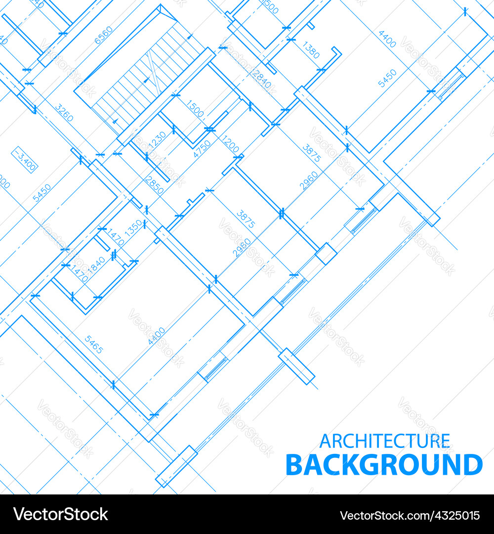 New architecture background vector image