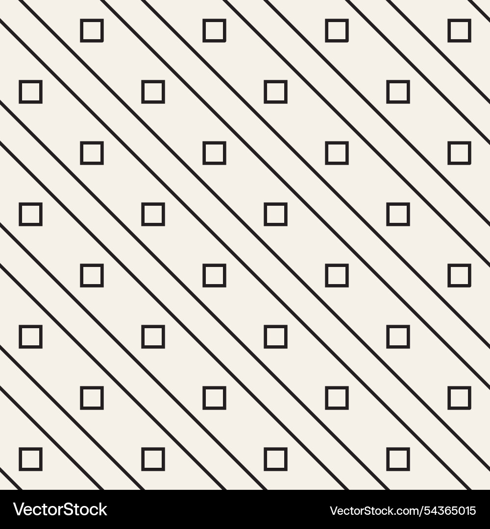 Seamless pattern repeating geometric elements Vector Image