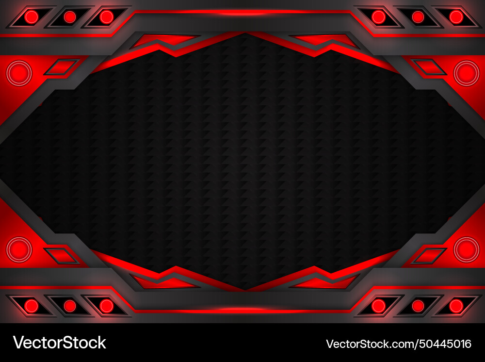 Abstract background with black and red color Abstract background with black and red color vector image