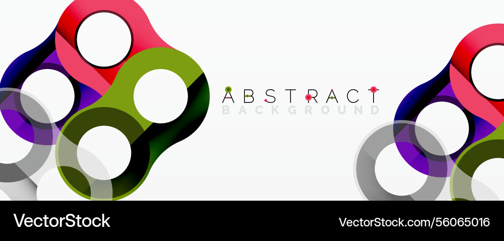 Abstract circle element composition Abstract circle element composition Vector Image