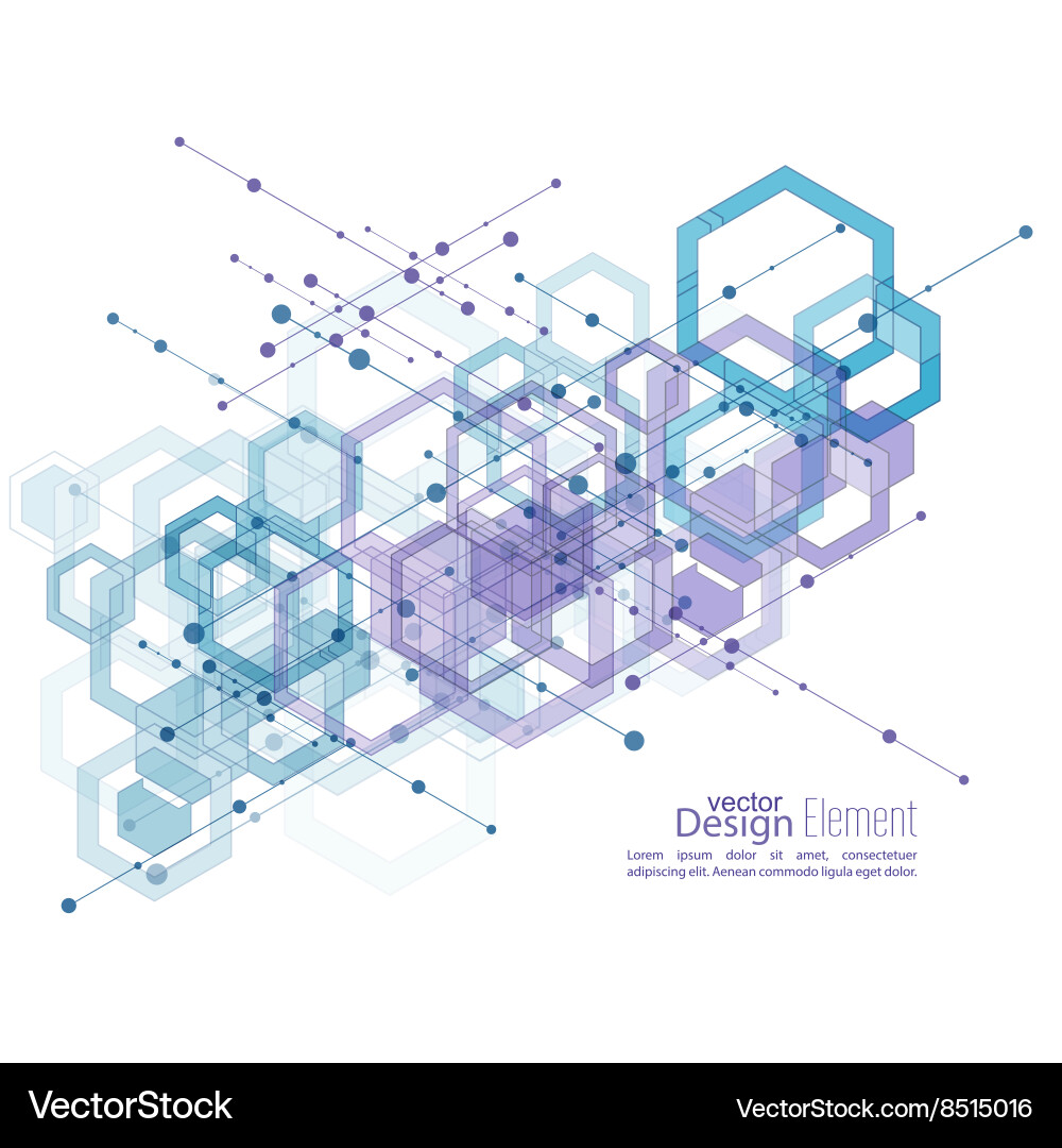 Abstract neat background vector image