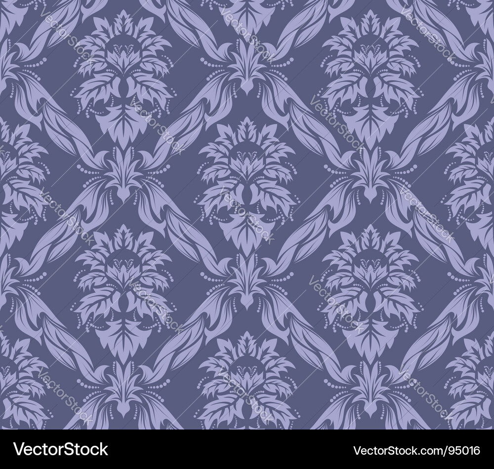 Damask pattern Vector Image