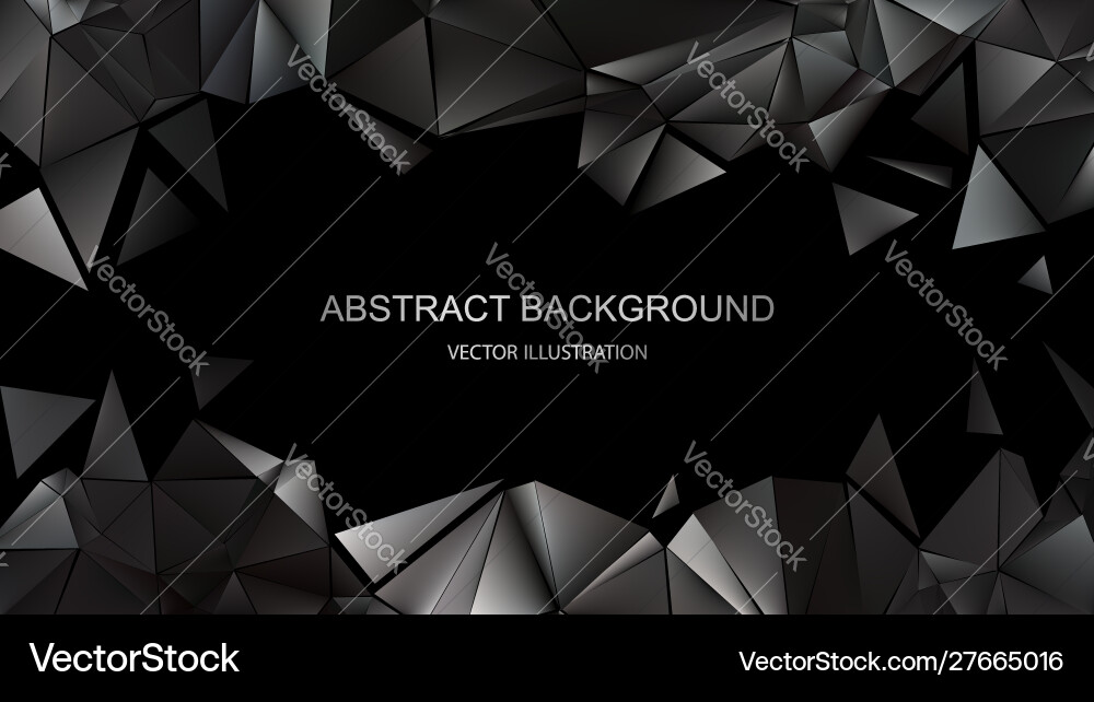 Dynamic Polygonal Background vector image