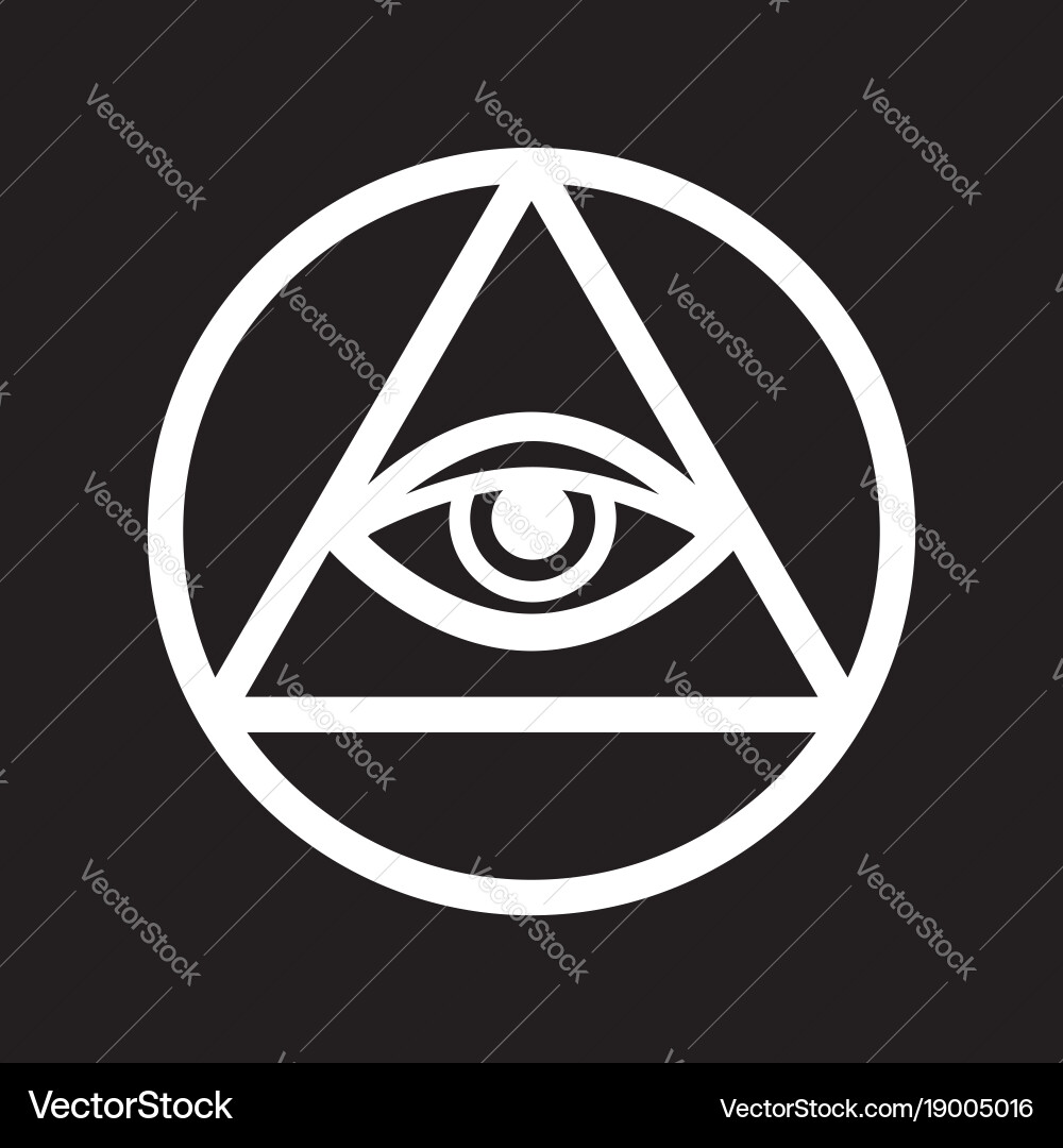 Eye of Providence (19005016) – Royalty-Free Vector | VectorStock Eye of Providence (19005016) – Royalty-Free Vector | VectorStock