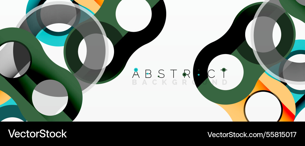 Abstract circle element composition Abstract circle element composition Vector Image