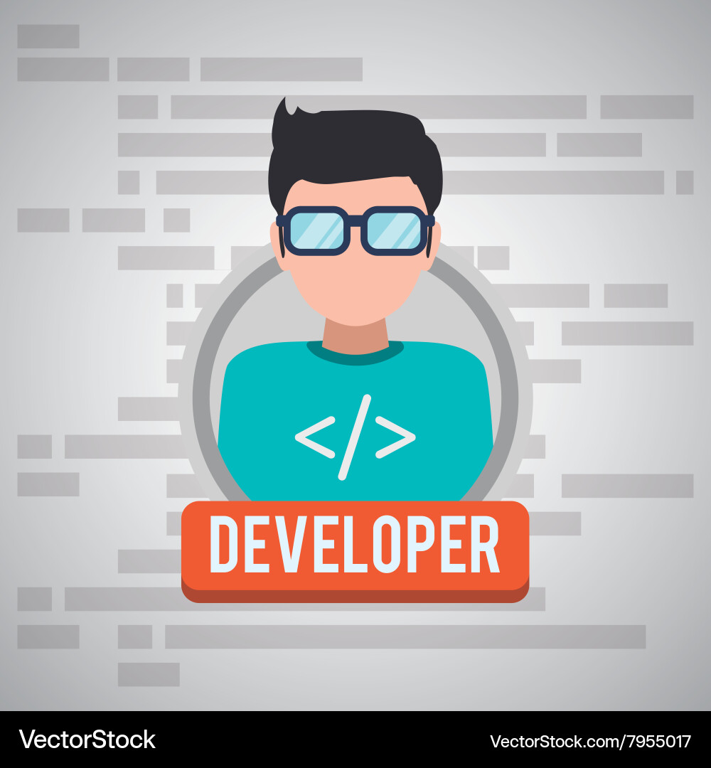 Development and software design Vector Image
