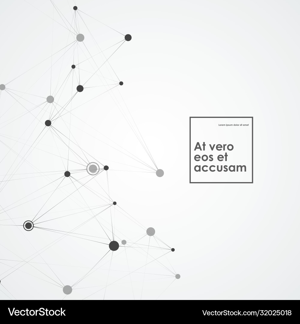 Abstract polygonal background with connecting dots Abstract polygonal background with connecting dots vector image