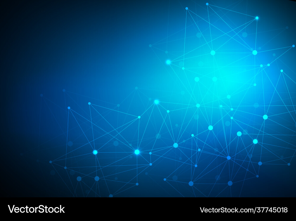 Geometric abstract background with connected line Geometric abstract background with connected line vector image