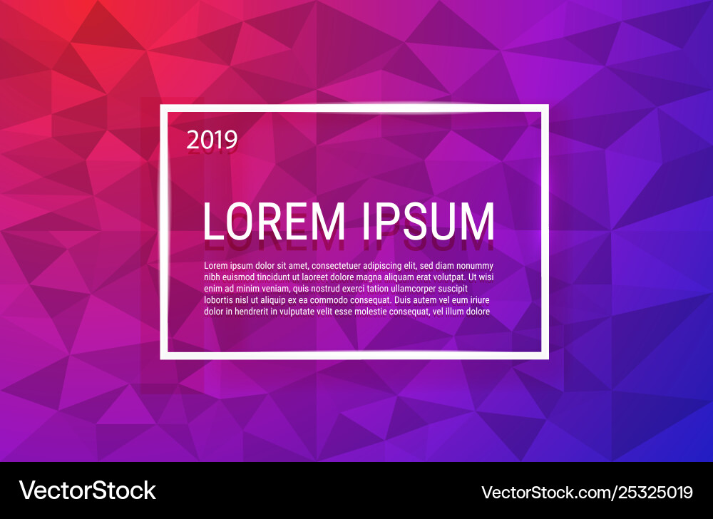Abstract gradient background with white frame Abstract gradient background with white frame vector image