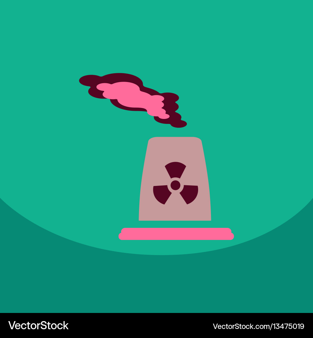 Black smoke floating from multiple smokestack Vector Image