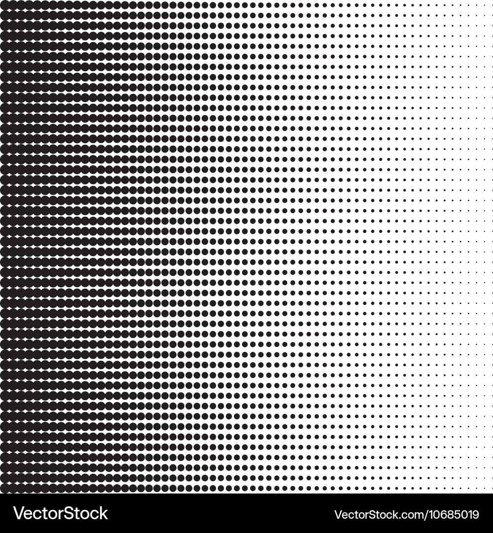 Halftone Dots Pattern Vector Image