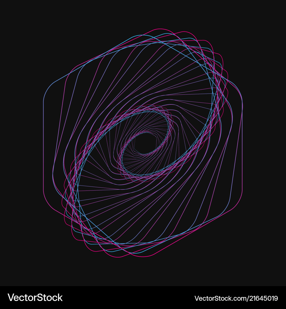 Random chaotic lines that creat real shapes chaos Random chaotic lines that creat real shapes chaos vector image