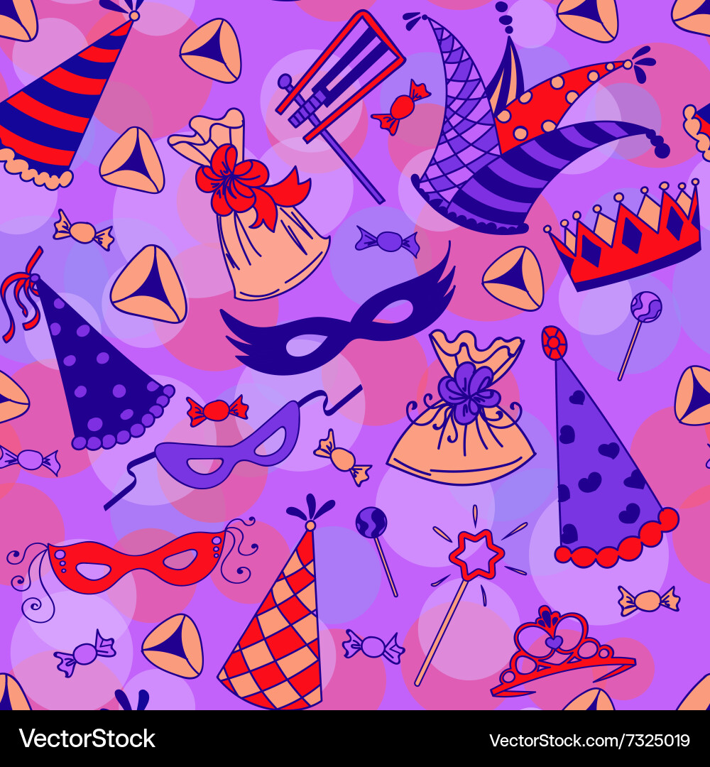 Seamless pattern background vector image
