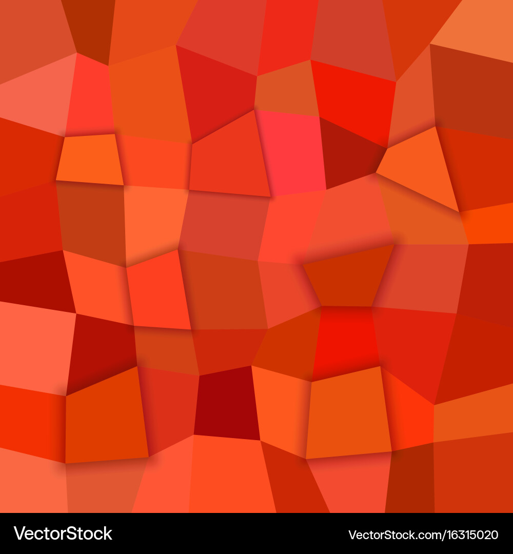 Abstract 3d polygonal background from rectangles vector image