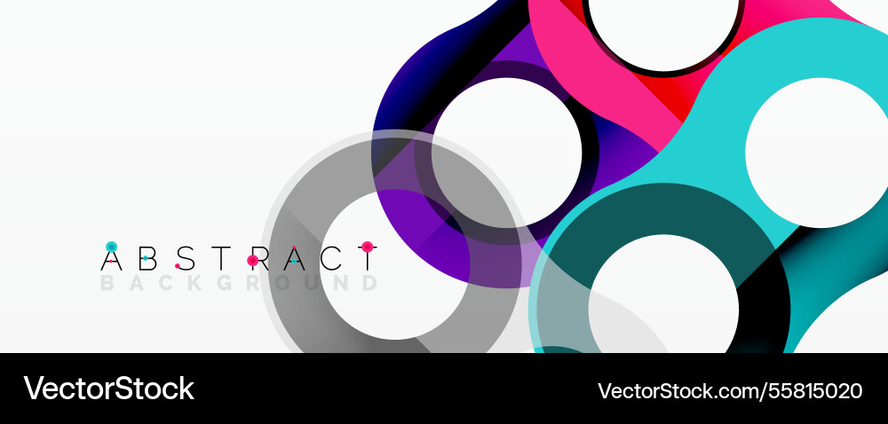 Abstract geometric pattern with interlocking Abstract geometric pattern with interlocking vector image