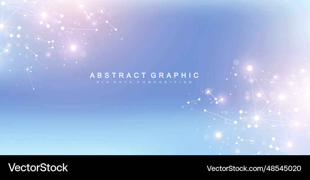 Global network connection banner design template Global network connection banner design template vector image