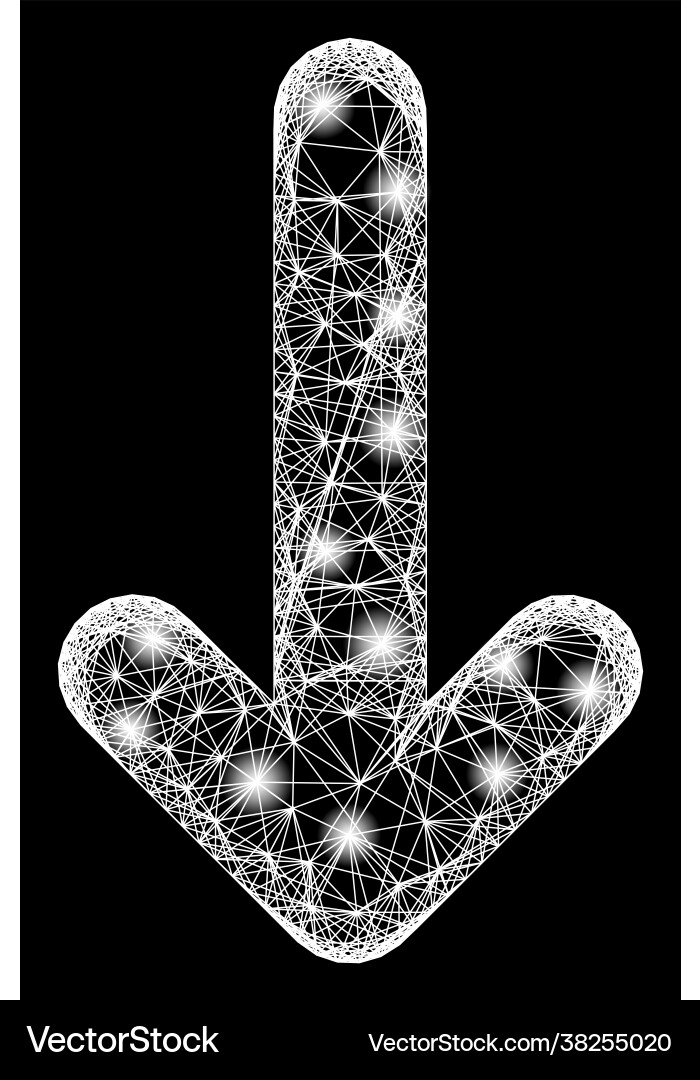 Net move down web mesh with bright glare spots Net move down web mesh with bright glare spots vector image