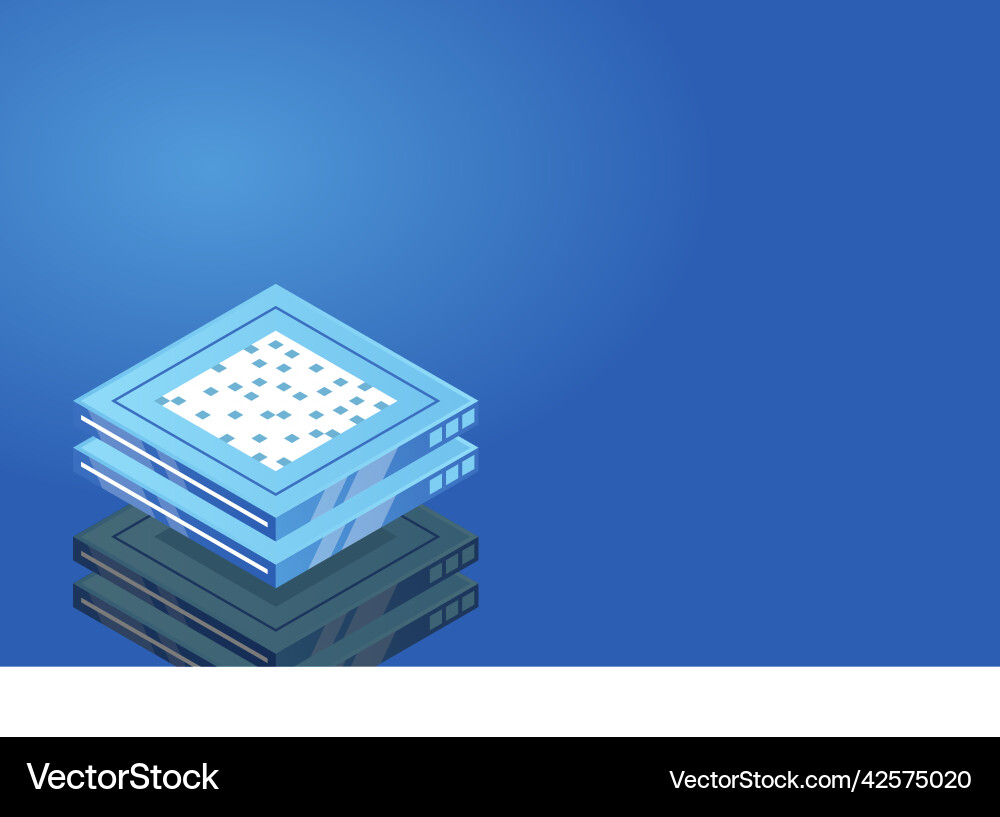 Set of server room icons data center and database Set of server room icons data center and database Vector Image