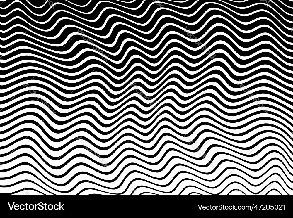 Wavy lines pattern Wavy lines pattern vector image
