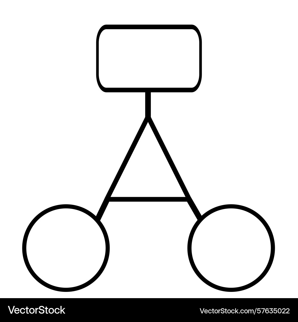 Abstract of a minimalistic geometric structure Abstract of a minimalistic geometric structure vector image