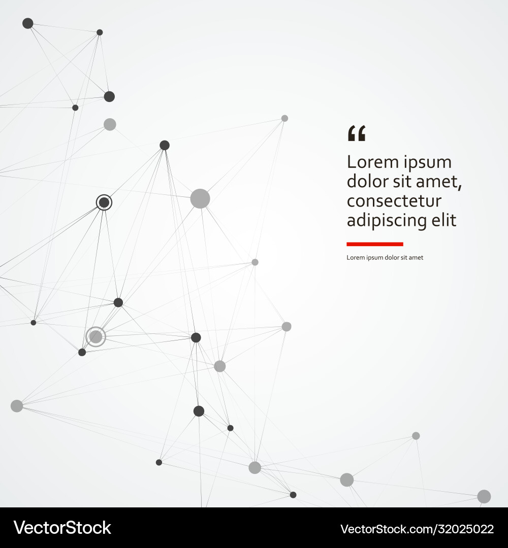 Abstract polygonal with connecting dots and lines Abstract polygonal with connecting dots and lines vector image