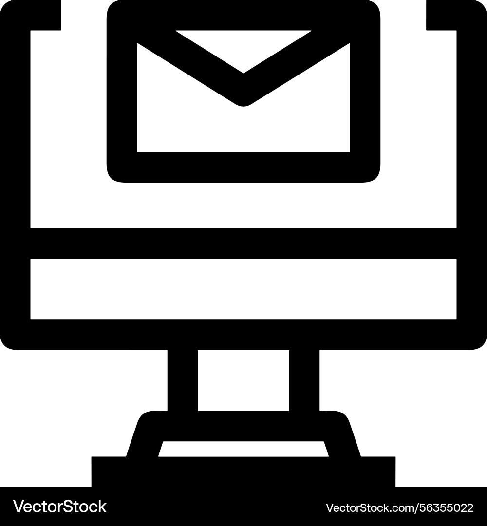 Computer icon symbol image Vector Image