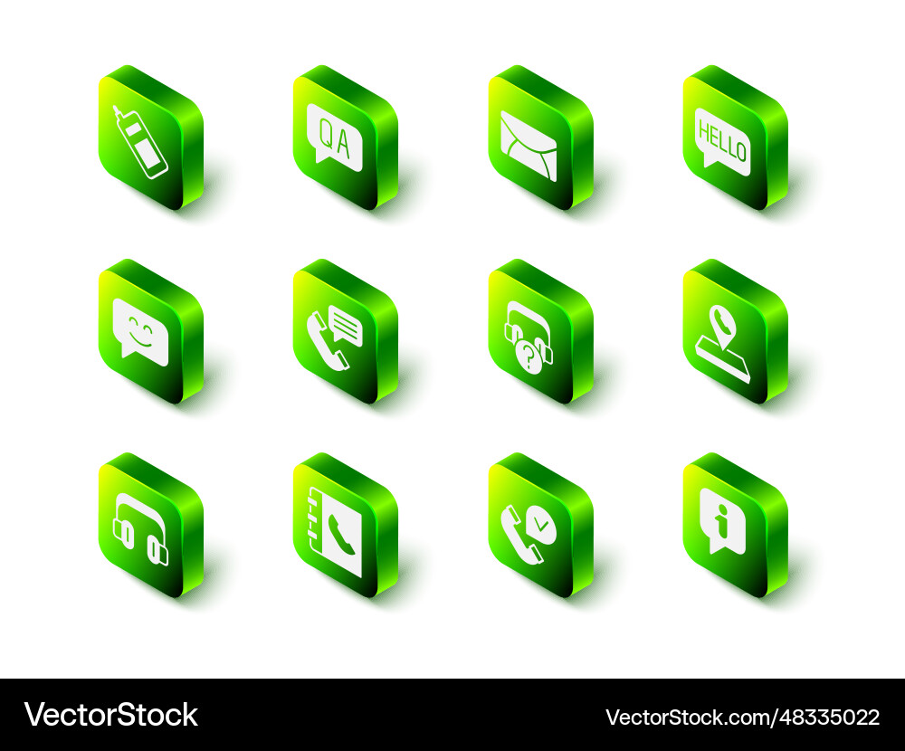 Set question and answer mail e-mail hello Set question and answer mail e-mail hello Vector Image