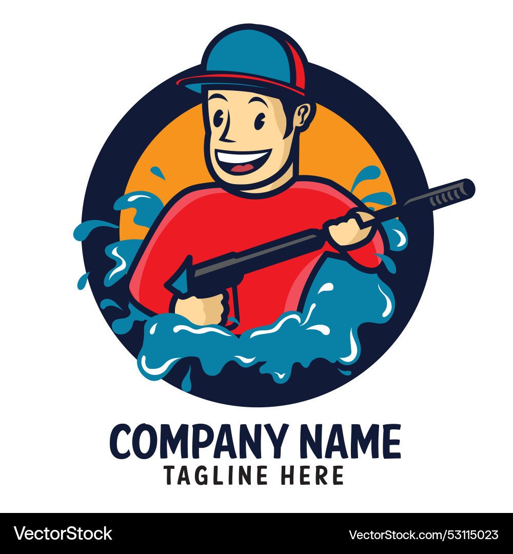 Druck-Logo-Design Druck-Logo-Design vektorbild