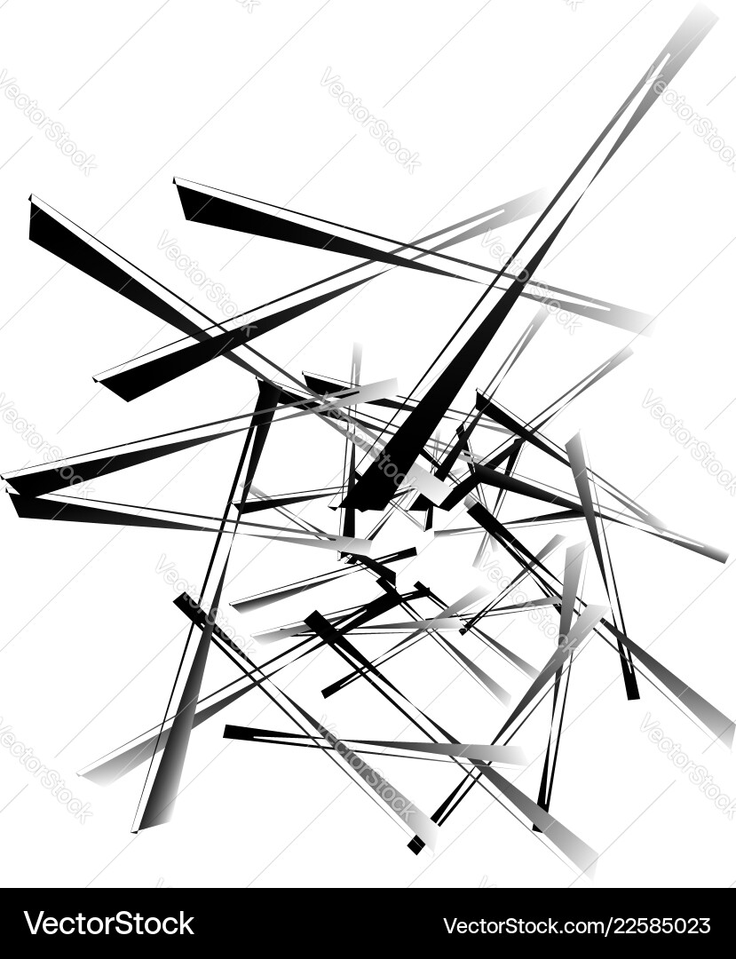 Geometric abstract art edgy angular rough texture Geometric abstract art edgy angular rough texture vector image