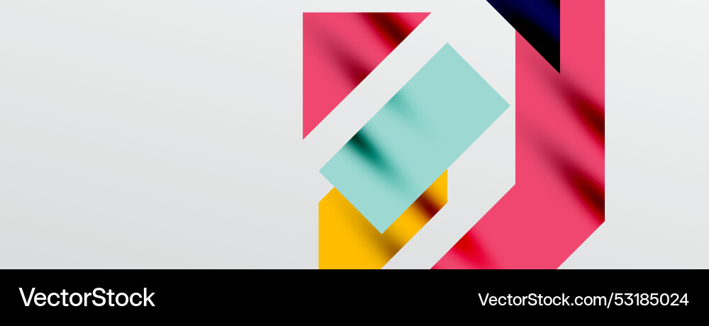 Dynamic lines and triangles Vector Image