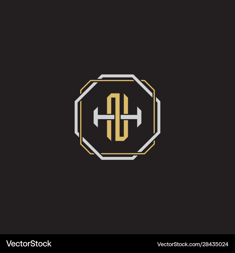 Initial letter overlapping interlock logo Initial letter overlapping interlock logo Vector Image