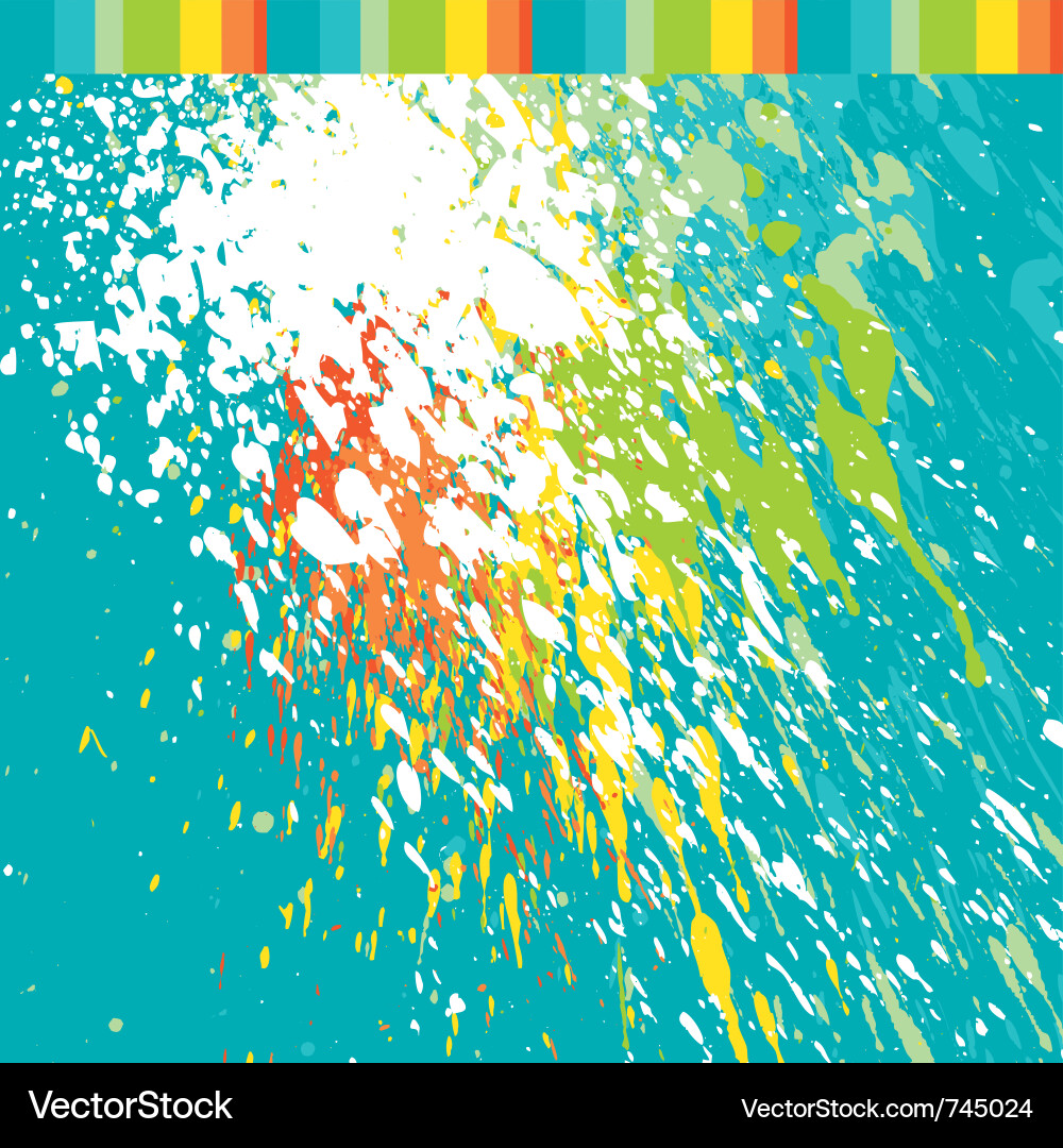 Paint Splatter Splash Vector Image