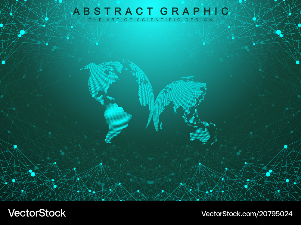 Three-dimensional abstract planet representing Three-dimensional abstract planet representing vector image