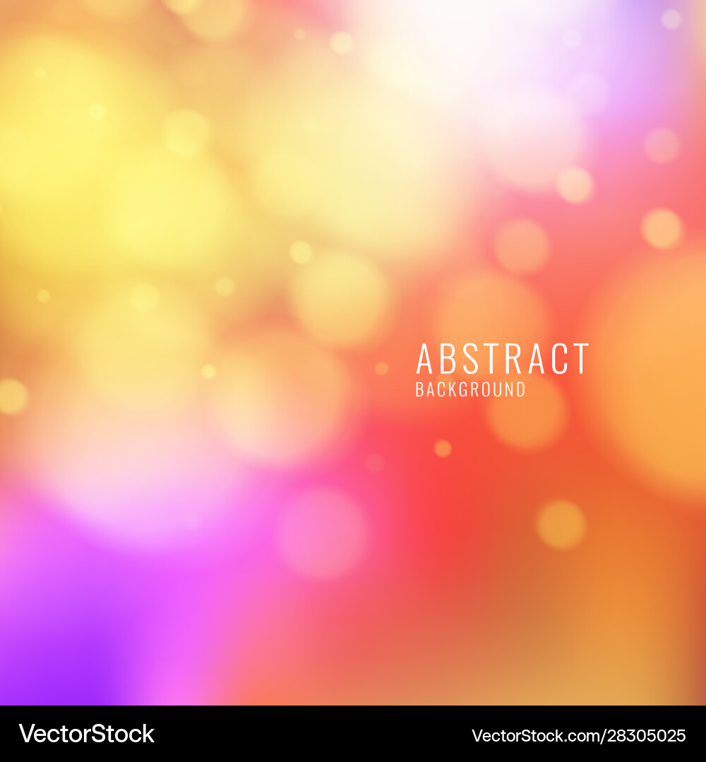 Abstract background with blurred shapes and soft vector image