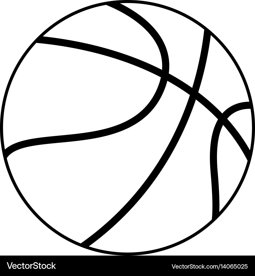 Basketball Icon Vector Image