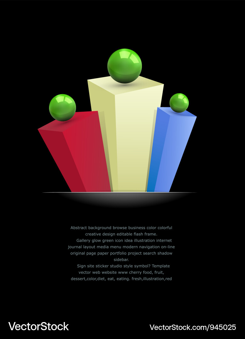 Presentation background Vector Image