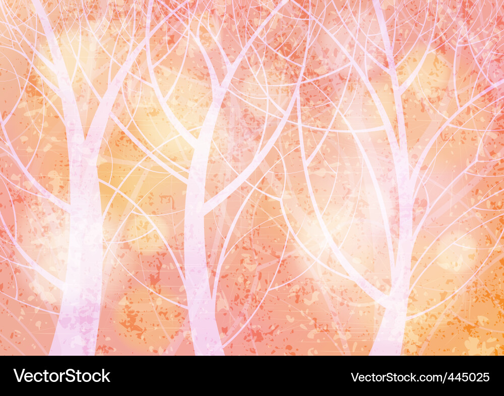 Rustic Tree Texture vector image