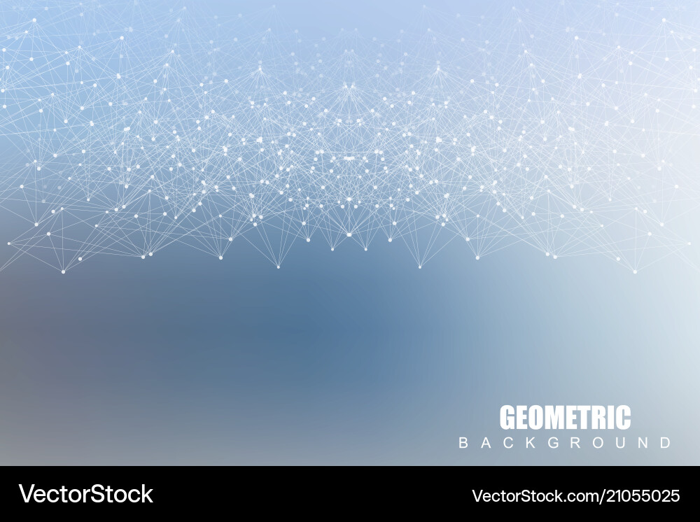 Science network pattern connecting lines and dots Science network pattern connecting lines and dots vector image