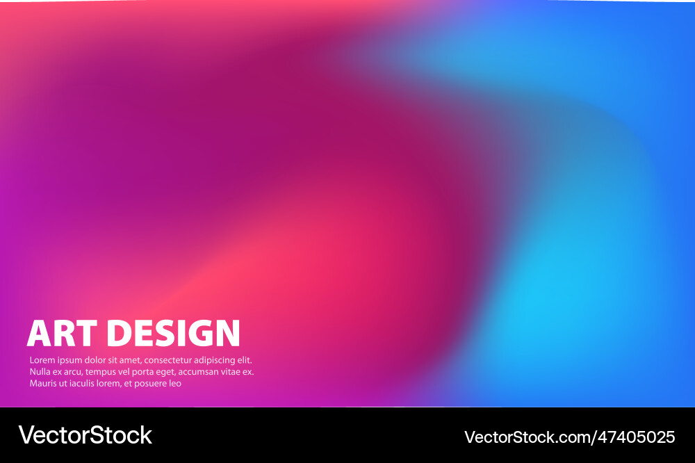 Set gradient abstract background Vector Image