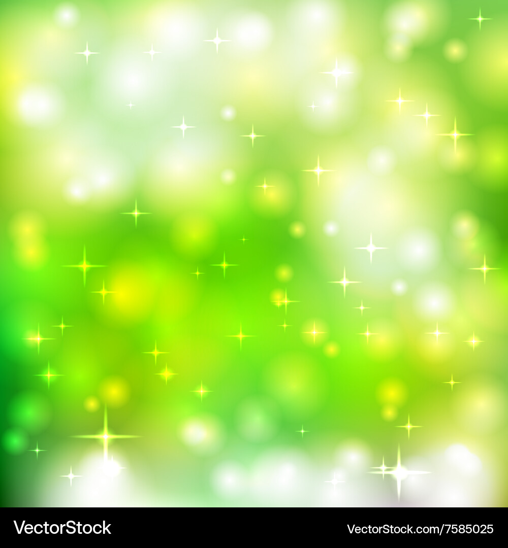 Sparkling Particle Glow Vector Image