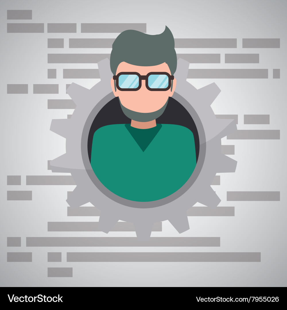 Development and software design vector image