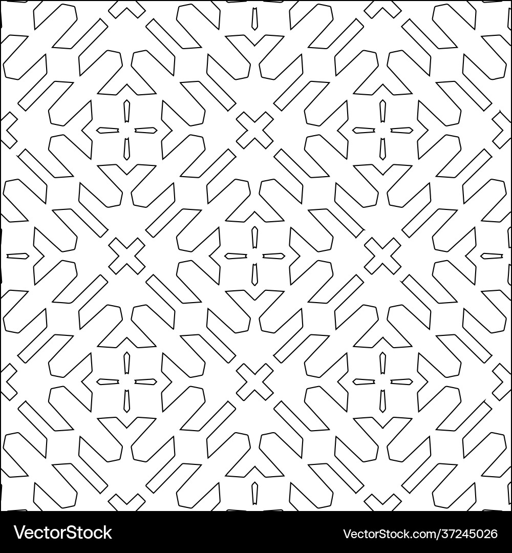Geometric pattern with triangular elements Vector Image
