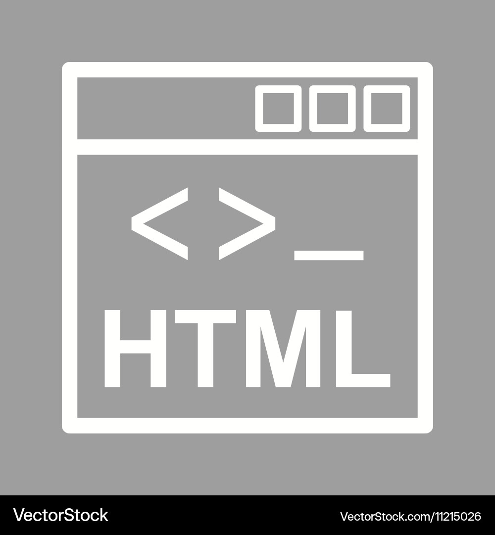Html vector image