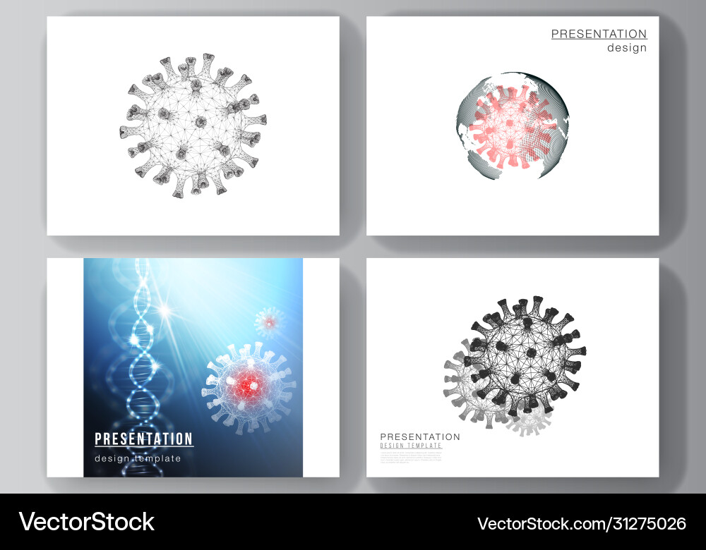 Layout presentation slides design Layout presentation slides design vector image