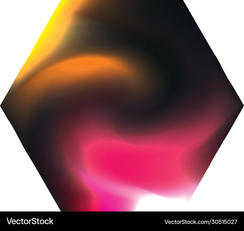 Chromatic backdrop with form a shape Vector Image