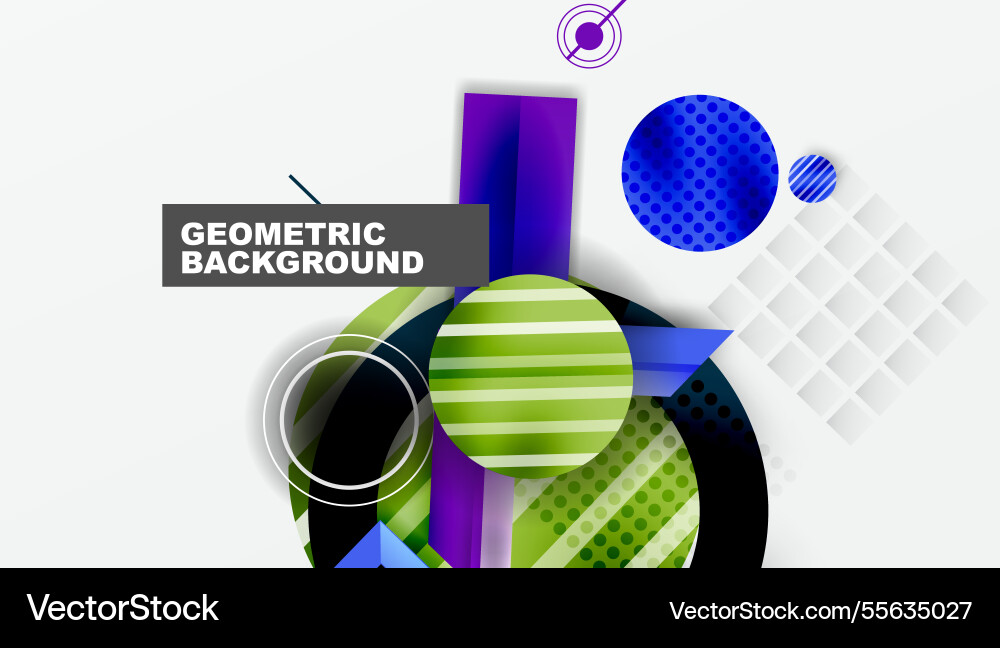 Dynamic complex geometric abstract background Dynamic complex geometric abstract background Vector Image