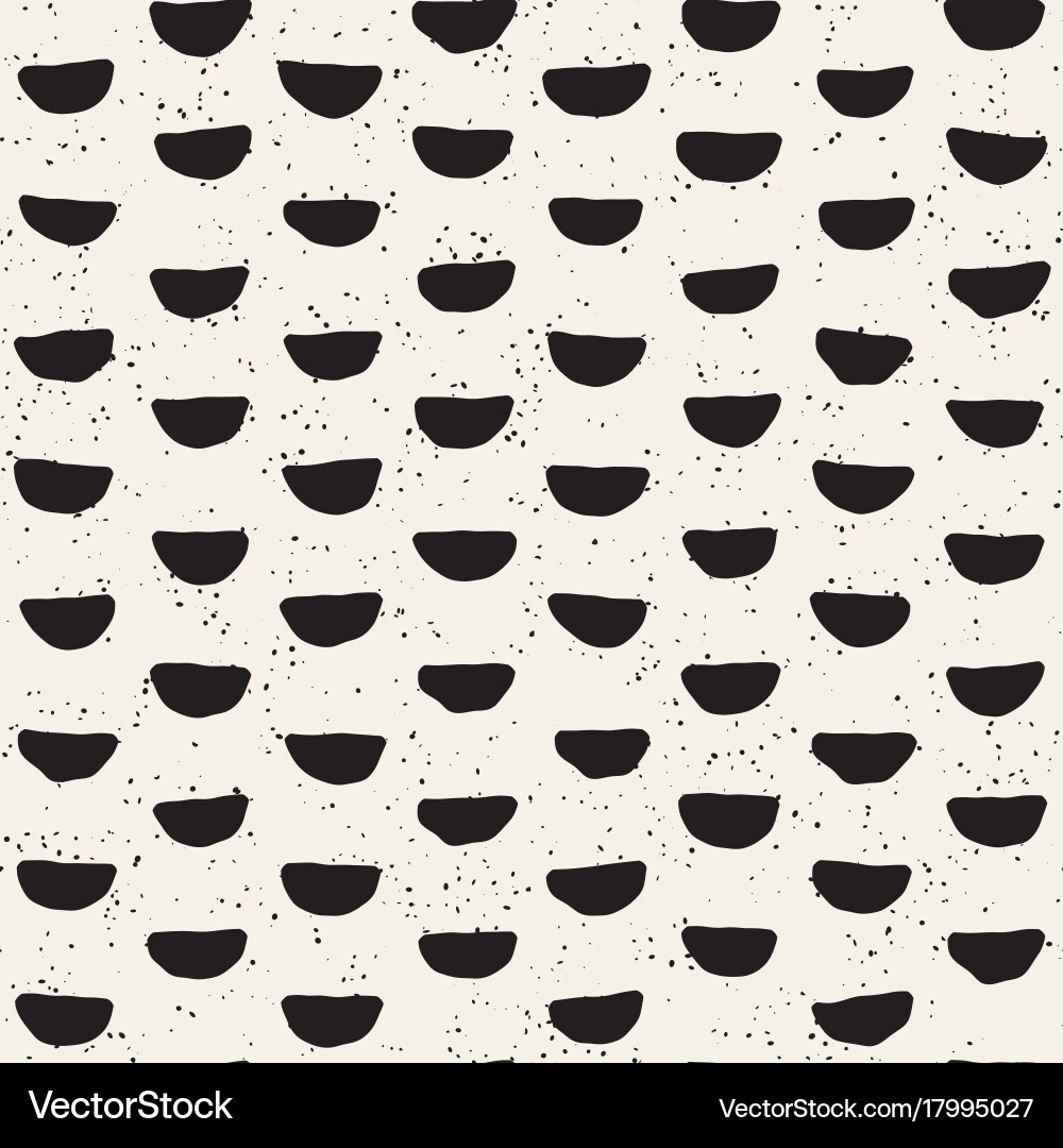 Seamless pattern with hand drawn lines abstract vector image