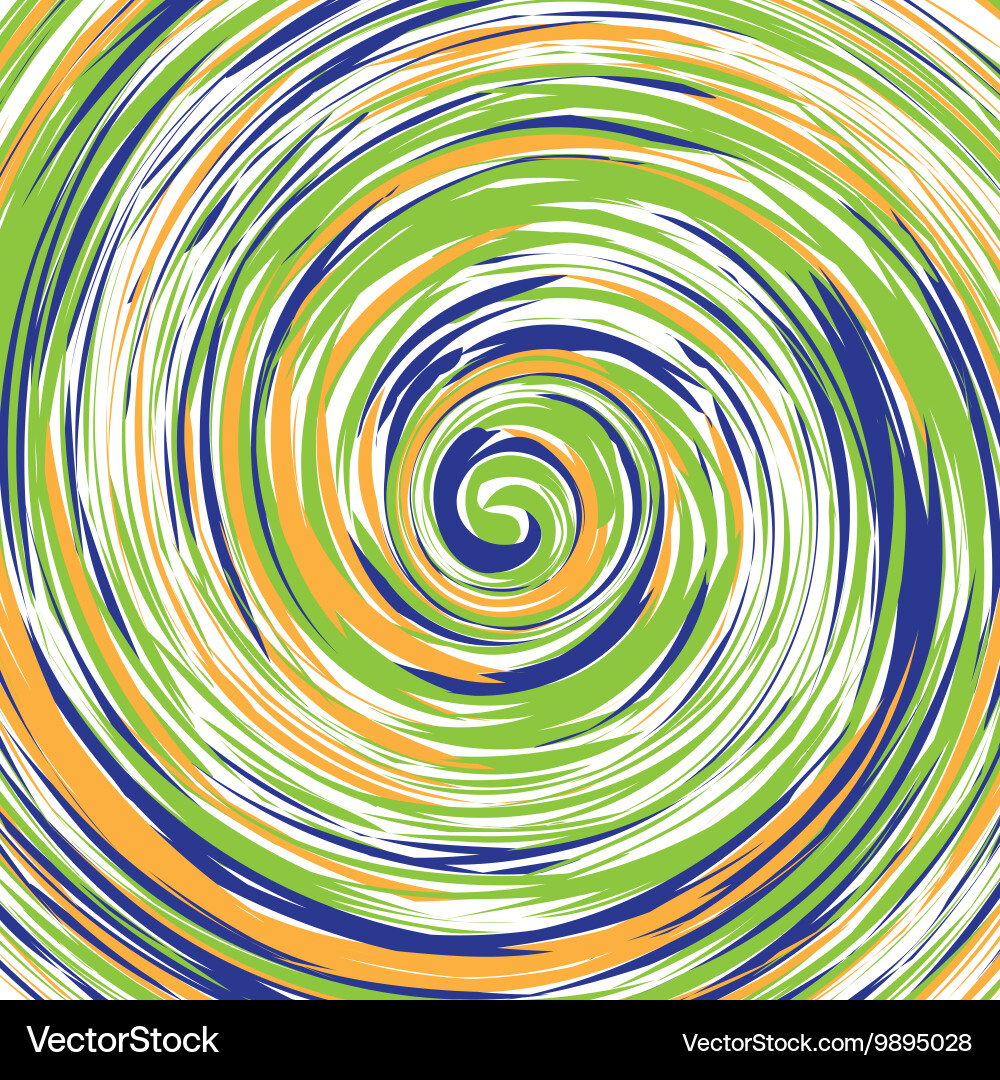 Abstract Vortex Pattern vector image