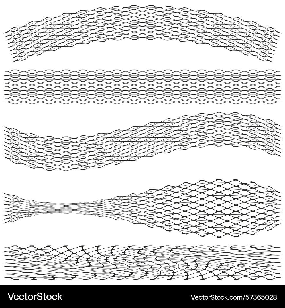 Wave line patterns flowing stripe design curved Wave line patterns flowing stripe design curved vector image