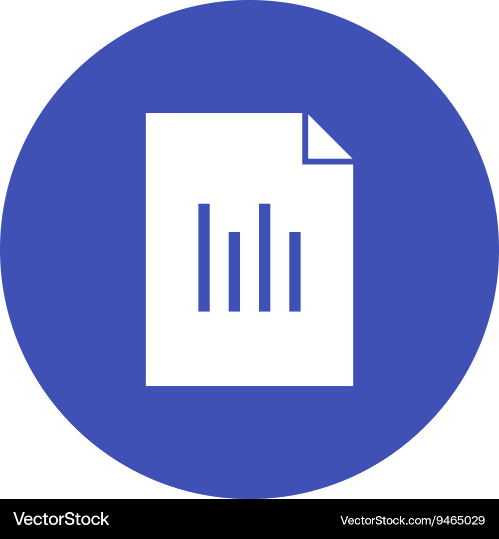Analytics document Vector Image
